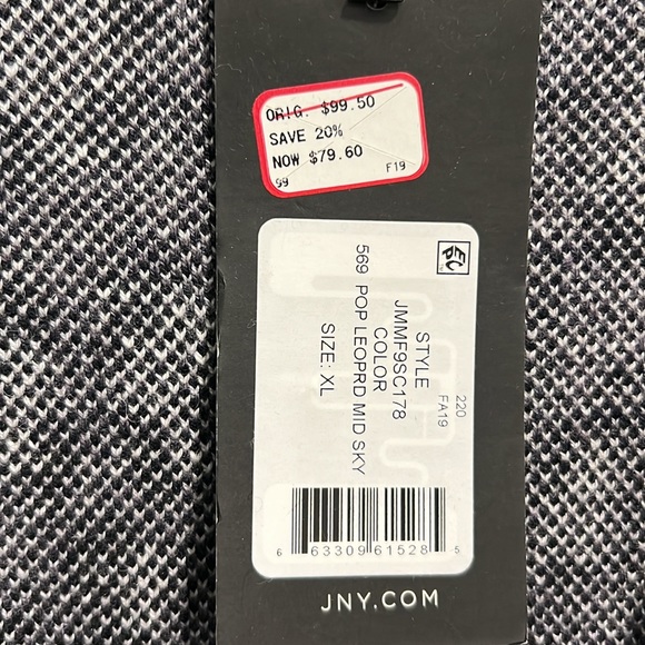NWT Jones New York Leopard Sweater - Picture 3 of 4